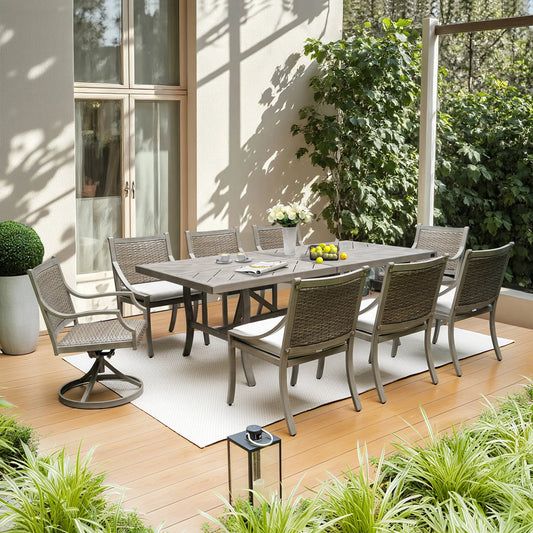 Tampa 9 Piece Outdoor Dining Set