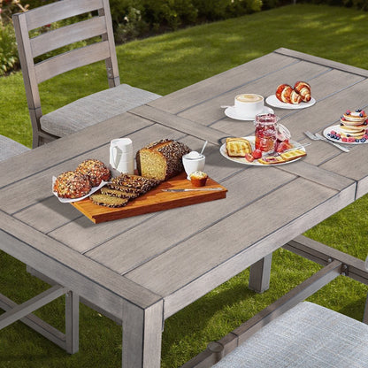 Winston Aluminum 2-In-1 Convertible Patio Bar Table