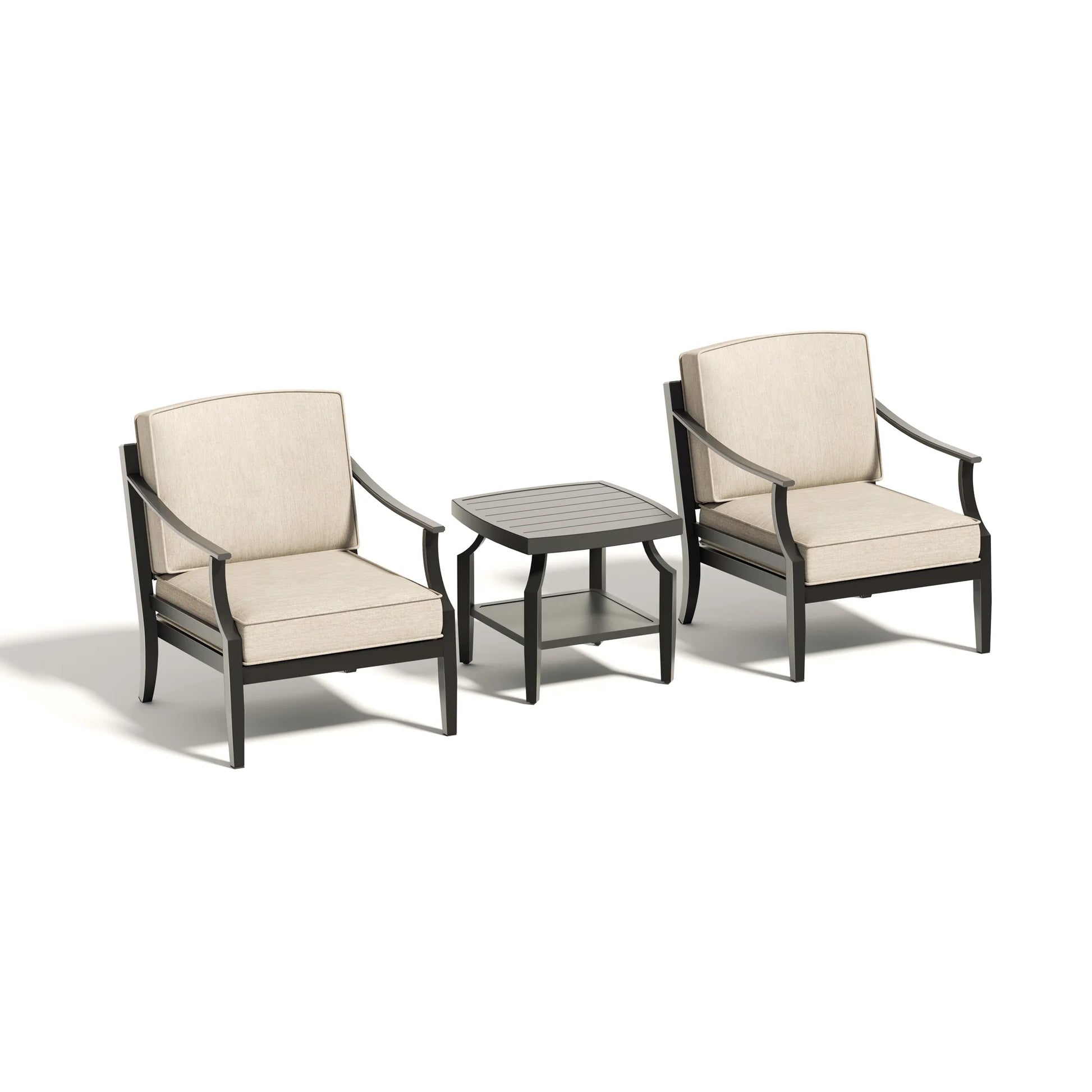 Tamarin 3 Pieces Patio Bistro Set