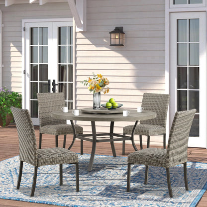 Pavane 5-Piece Patio Dining Set With Armless Chair