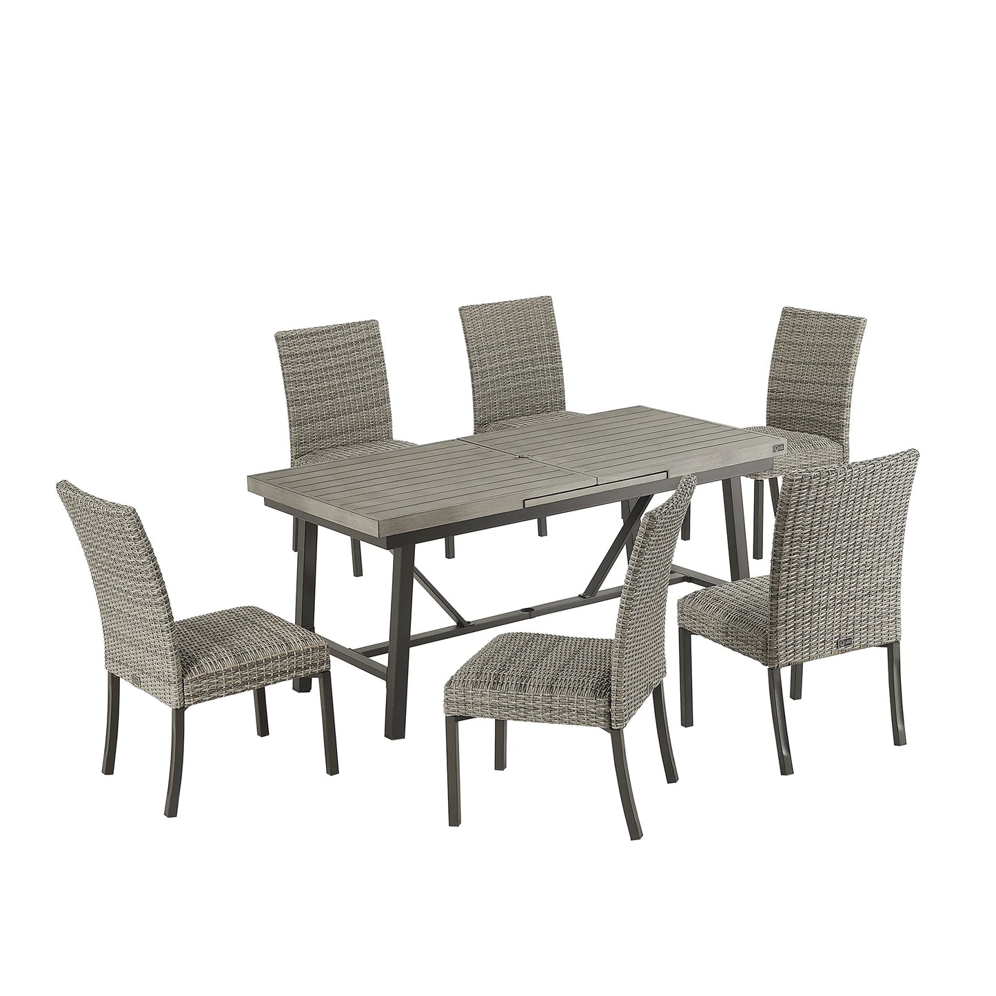 Pavane Patio Automatic Extendable Dining Set