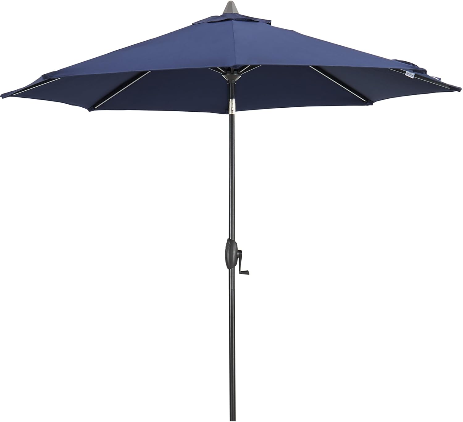 Peakhome Furnishings 9Ft Manual-tilted Patio Round Market Umbrella