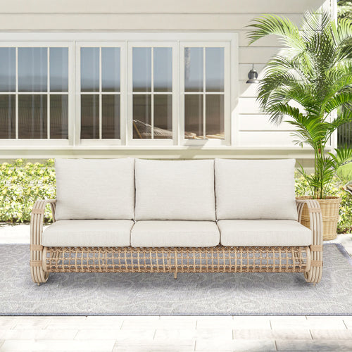 Peakhome Furnishings Arsterie Outdoor 3-Seater Sofa Chair