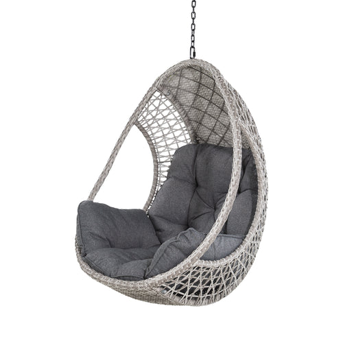 Peakhome Furnishings Patio Wicker Hammocks Egg Chair