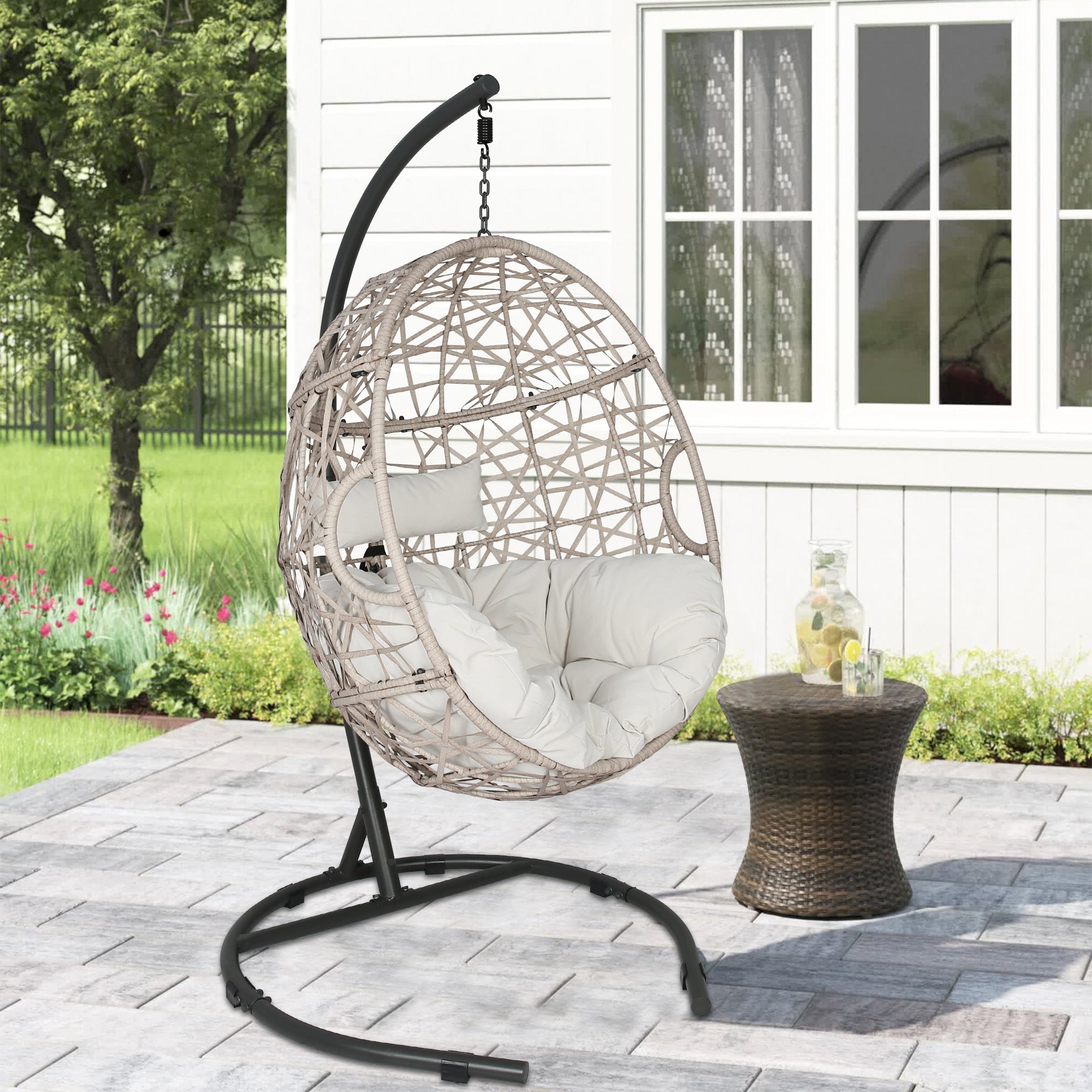 Outdoor basket swing chair hotsell