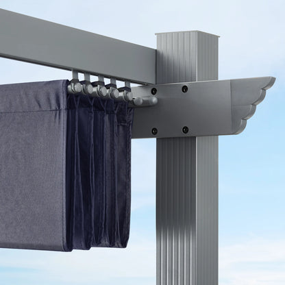 PATIO TREE Replacement Canopy For Retractable Shade Pergola