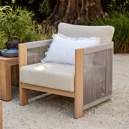 Positano Aluminum Weather-Resistant Patio Lounge Chair