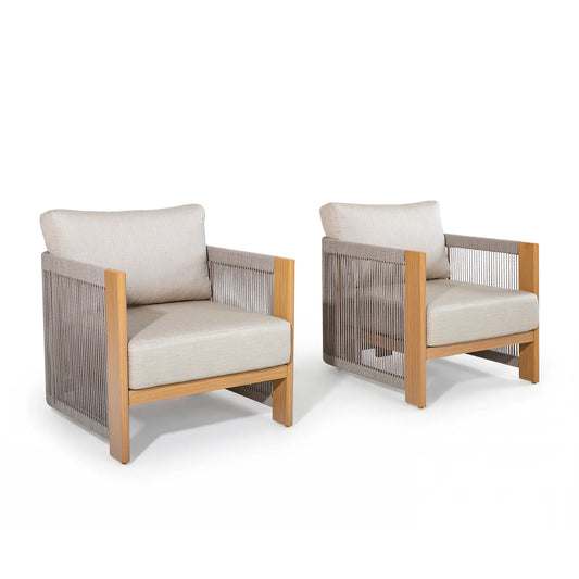 Positano Aluminum Weather-Resistant Patio Lounge Chair
