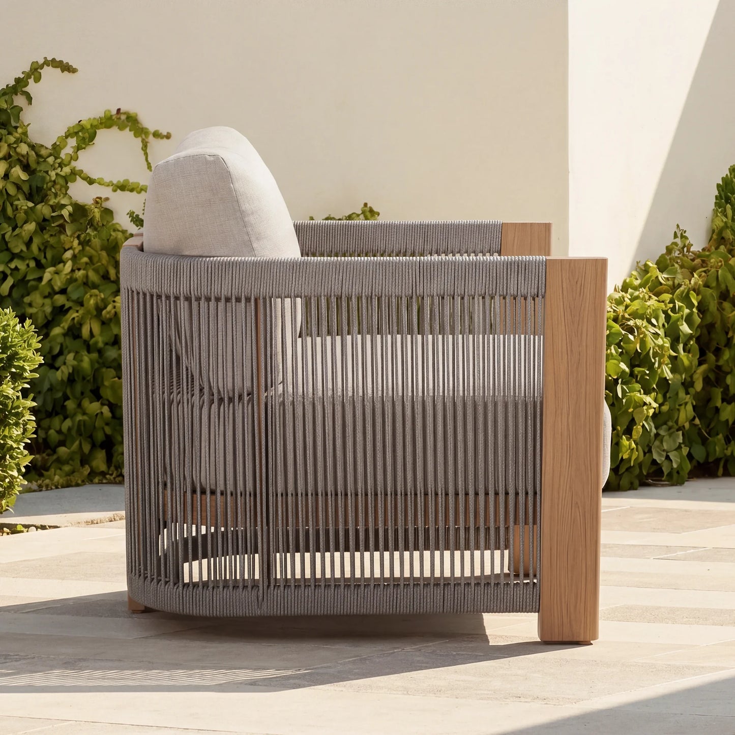 Positano Aluminum Weather-Resistant Patio Lounge Chair