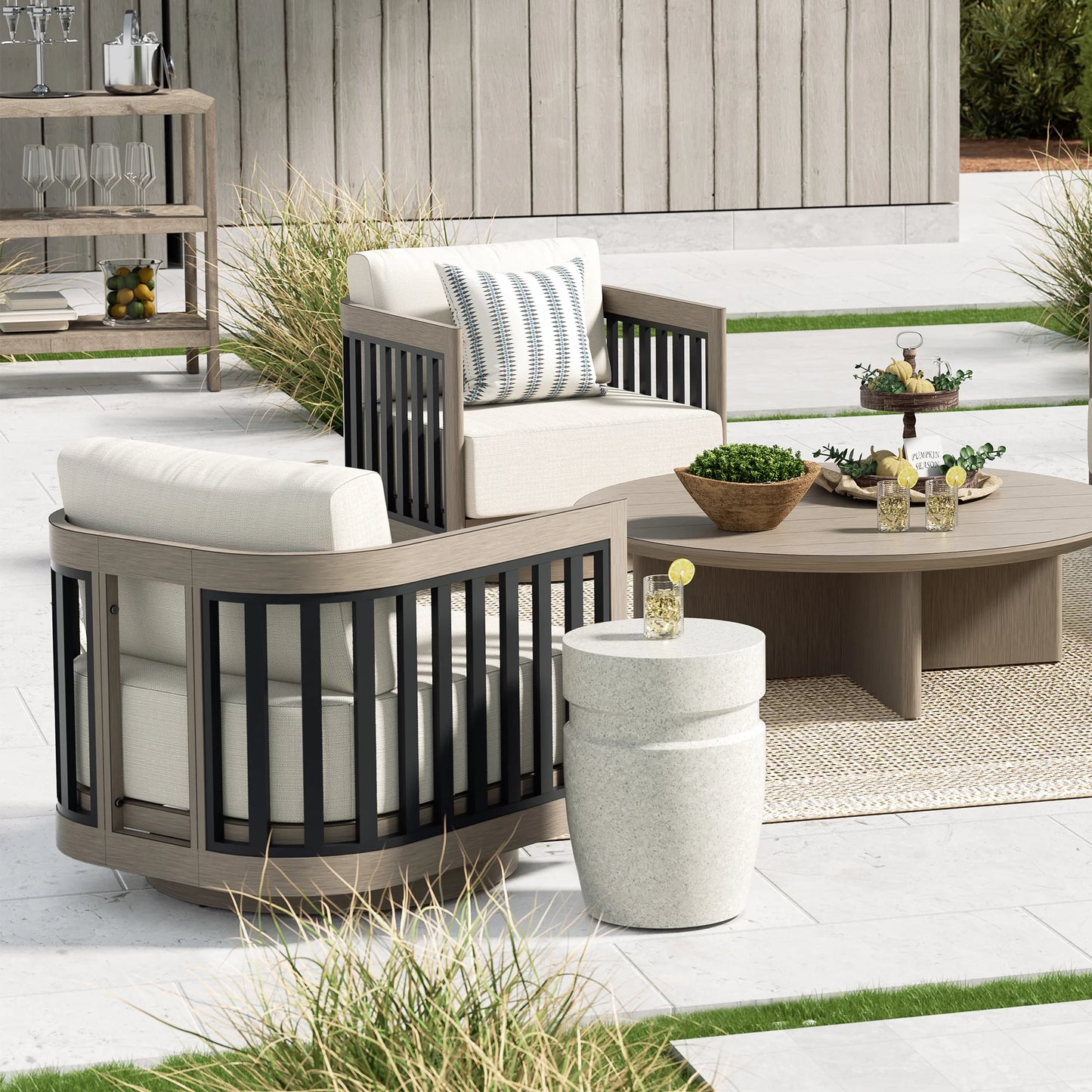 Sereno 2-Person Swivel Seating Group