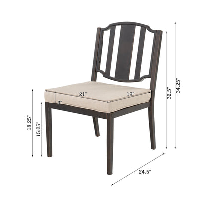 Tamarin 2-Piece Armless Dining Chair