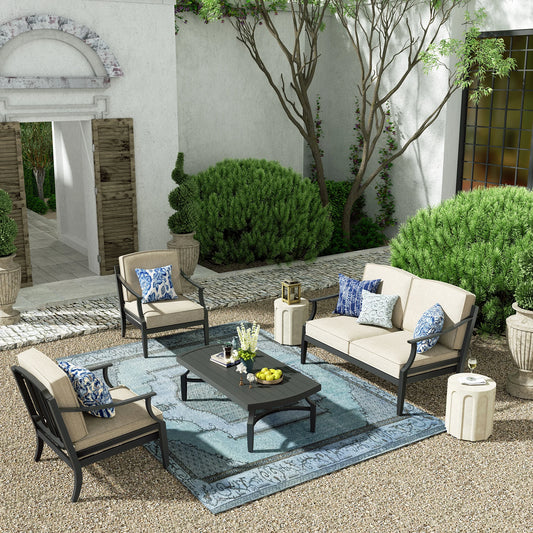 Tamarin Outdoor Loveseat and chair set