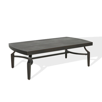 Tamarin Patio Aluminum Rectangular Coffee Table