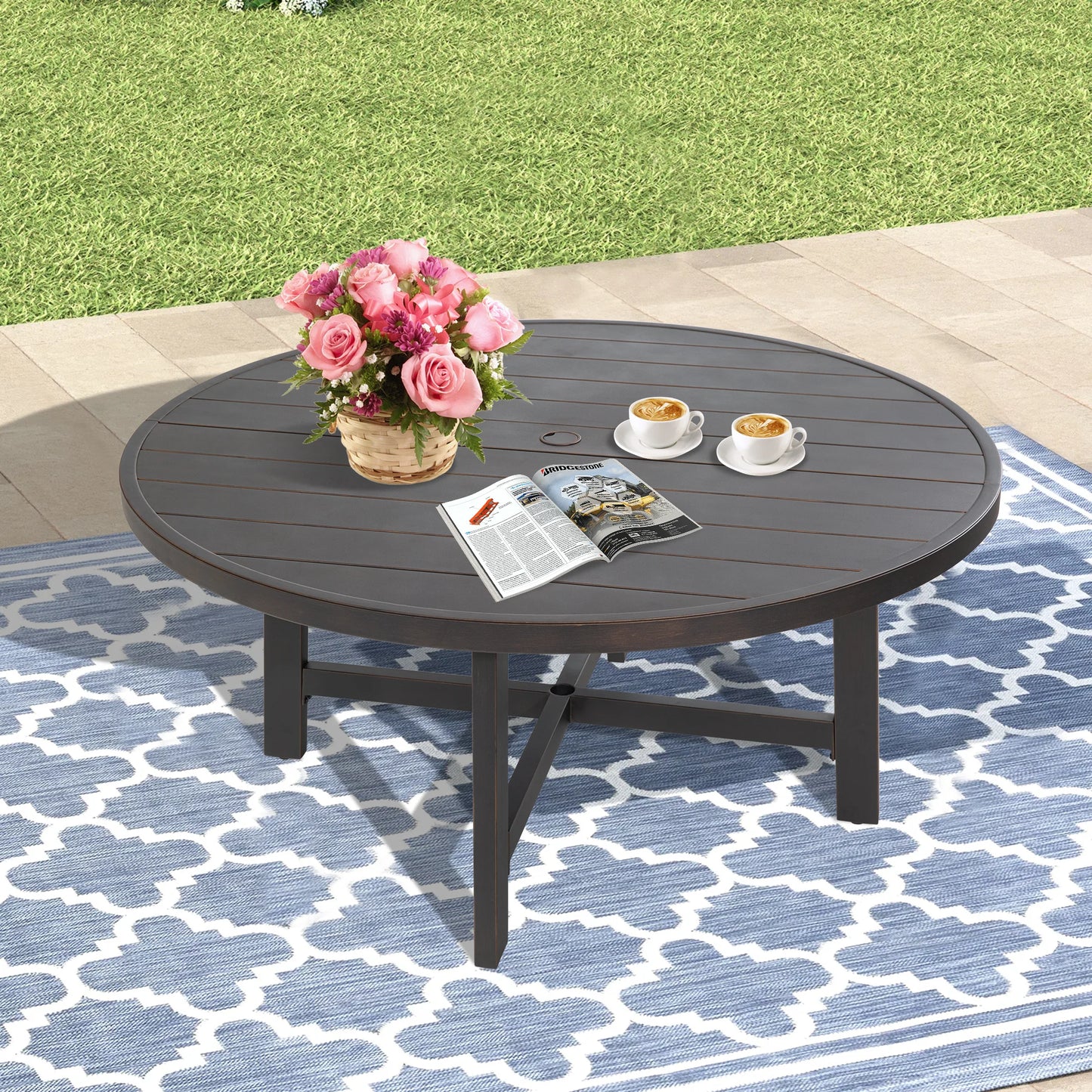 Tamarin Round Patio Dining Table