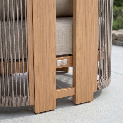 Positano Aluminum Weather-Resistant Patio Lounge Chair