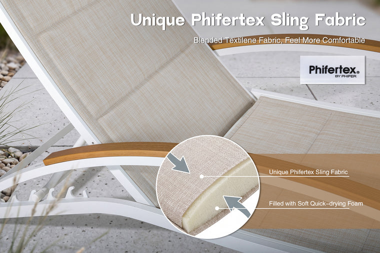 Phifertex® Fabric + Quick-Drying Foam