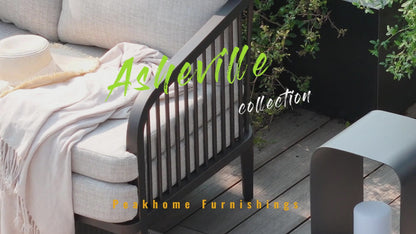 Tamarin Patio Sofa and 2 Club Chair with Coffee Table