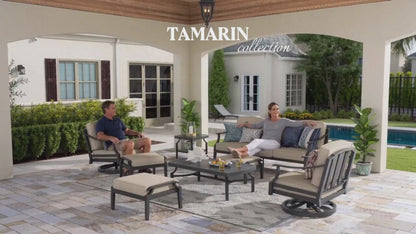 Tamarin 5-Piece Outdoor Swivel Chair Set