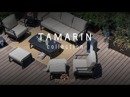 Tamarin 5-Seats Conversation Sofa set with 2 Ottomans