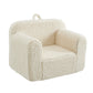 Kids Foam Sofa Chair with Removable Slipcover and Hand for Bedroom or Playroom (Beige)