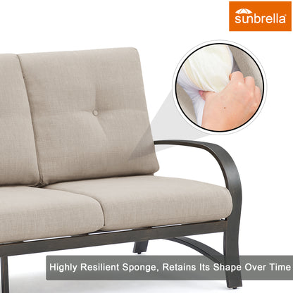 Chamber 3 Piece Outdoor Furniture Set with Sunbrella® Cushions