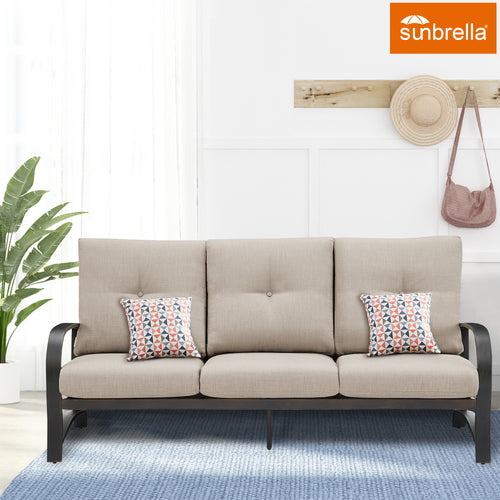 3-Seater Patio Conversation Sofa