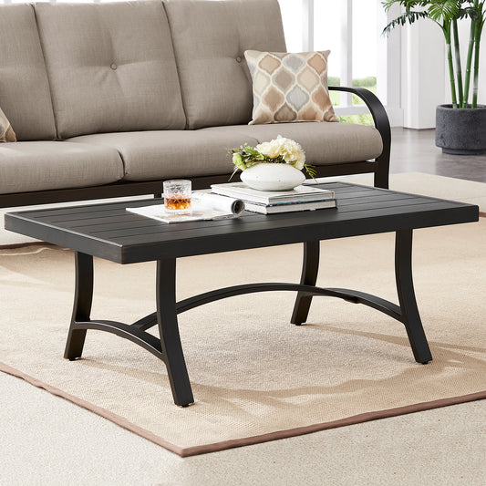 Chamber Patio Aluminum Coffee Table
