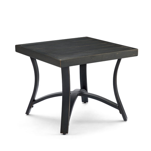 Chamber Patio Aluminum Square Side Table