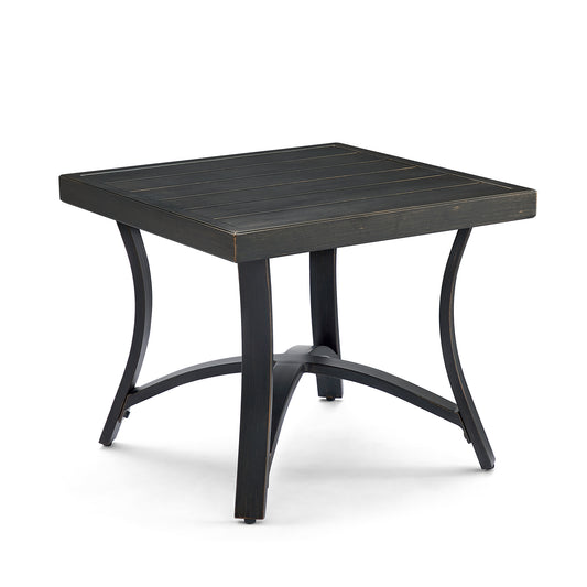 Chamber Patio Aluminum Square Side Table