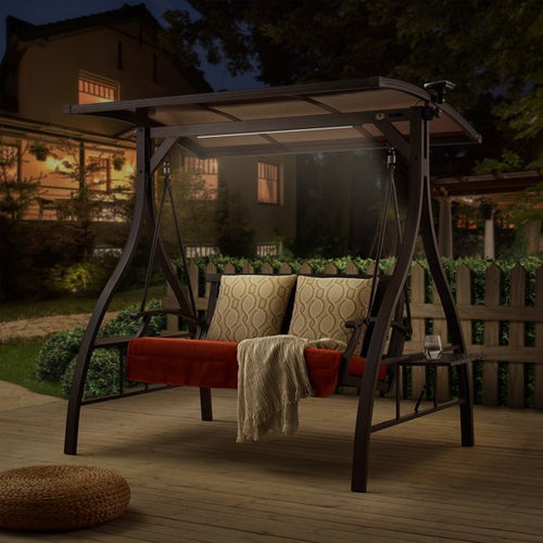 Peakhome Furnishings 2-Seat Deluxe Porch Swing Chairs
